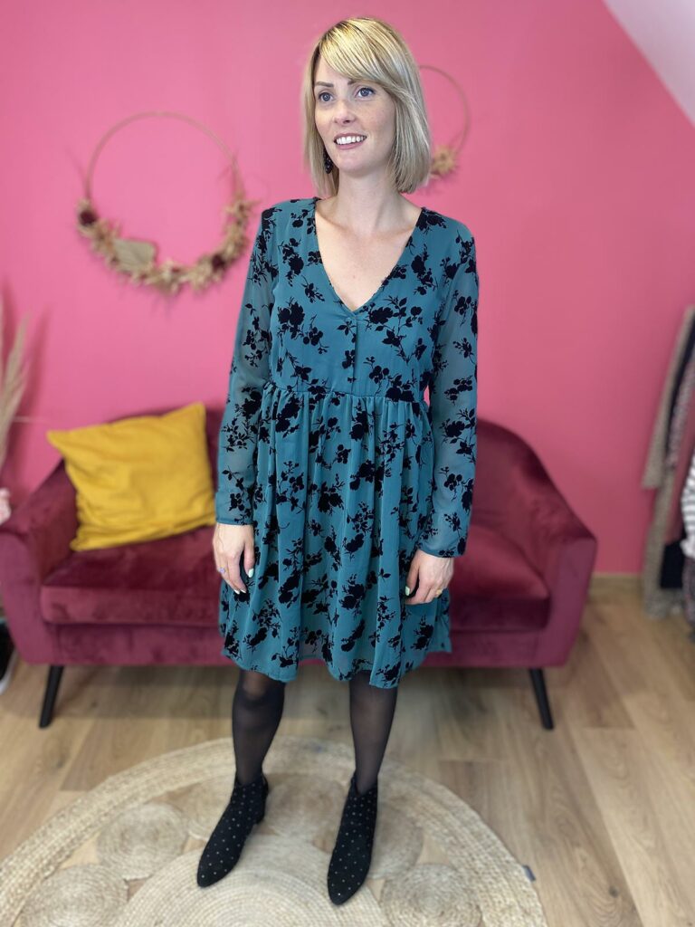 Robe fleurie